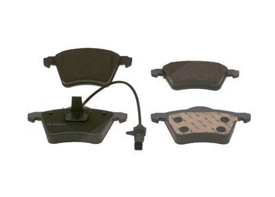 Bosch Bremsbeläge vorne (Satz) mit VWK [Hersteller-Nr. 0986424780] für Ford, Seat, VW von Bosch