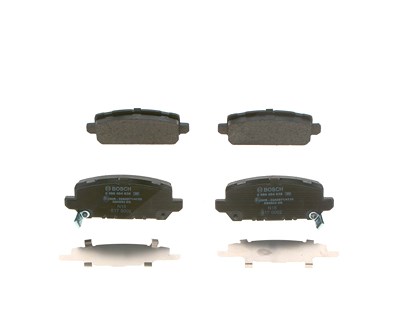 Bosch Bremsbelagsatz, Scheibenbremse [Hersteller-Nr. 0986494838] für Honda von Bosch