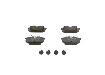 Bosch Bremsbelagsatz, Scheibenbremse [Hersteller-Nr. 0986491030] für Alfa Romeo, Fiat, Lancia von Bosch