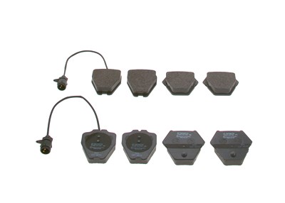 Bosch Bremsbelagsatz, Scheibenbremse [Hersteller-Nr. 0986424689] für Audi von Bosch