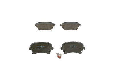 Bosch Bremsbelagsatz, Scheibenbremse [Hersteller-Nr. 0986494303] für Audi, VW von Bosch