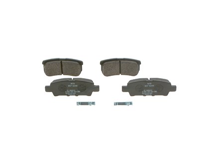 Bosch Bremsbelagsatz, Scheibenbremse [Hersteller-Nr. 0986494502] für Chrysler, Dodge, Jeep, Mitsubishi von Bosch