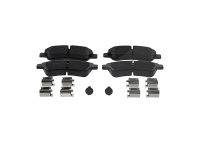 Bosch Bremsbelagsatz, Scheibenbremse [Hersteller-Nr. 0986494623] für Citroën, Ds, Opel, Peugeot von Bosch