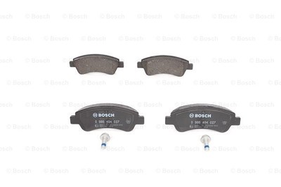 Bosch Bremsbelagsatz, Scheibenbremse [Hersteller-Nr. 0986494027] für Citroën, Ds, Peugeot von Bosch