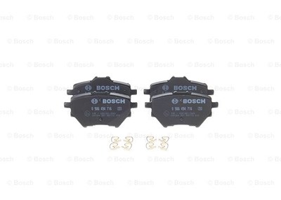 Bosch Bremsbeläge hinten (Satz) [Hersteller-Nr. 0986494716] für Citroën, Ds, Peugeot von Bosch