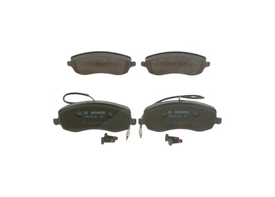 Bosch Bremsbelagsatz, Scheibenbremse [Hersteller-Nr. 0986494385] für Citroën, Fiat, Lancia, Peugeot von Bosch