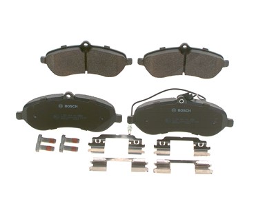 Bosch Bremsbelagsatz, Scheibenbremse [Hersteller-Nr. 0986494163] für Citroën, Fiat, Peugeot, Toyota von Bosch