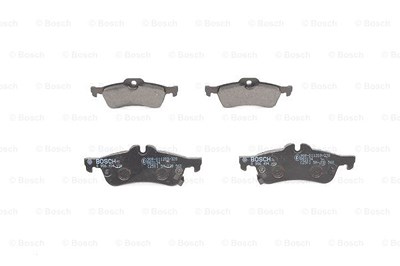 Bosch Bremsbelagsatz, Scheibenbremse [Hersteller-Nr. 0986494130] für Daihatsu, Toyota von Bosch