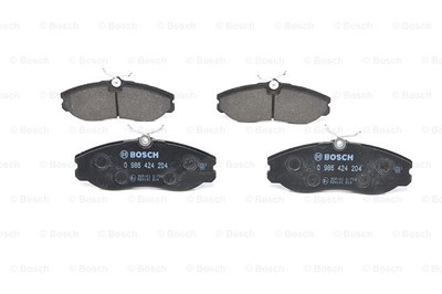 Bosch Bremsbelagsatz, Scheibenbremse [Hersteller-Nr. 0986424204] für Ford, Nissan von Bosch
