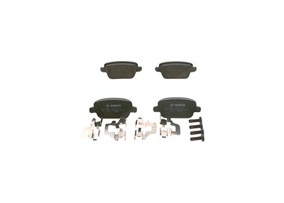 Bosch Bremsbeläge hinten (Satz) [Hersteller-Nr. 0986494214] für Ford, Land Rover von Bosch