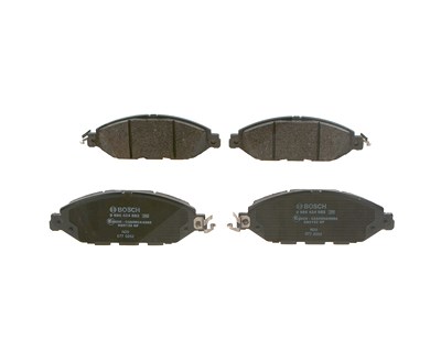 Bosch Bremsbelagsatz, Scheibenbremse [Hersteller-Nr. 0986424682] für Infiniti, Nissan von Bosch