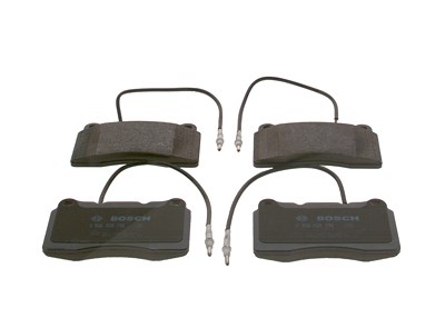 Bosch Bremsbelagsatz, Scheibenbremse [Hersteller-Nr. 0986424738] für Citroën, Fiat, Lancia, Peugeot von Bosch