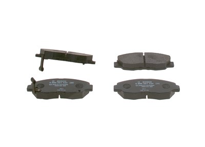 Bosch Bremsbelagsatz, Scheibenbremse [Hersteller-Nr. 0986461124] für Honda von Bosch