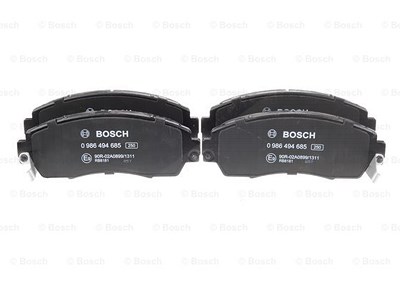 Bosch Bremsbelagsatz, Scheibenbremse [Hersteller-Nr. 0986494685] für Honda von Bosch