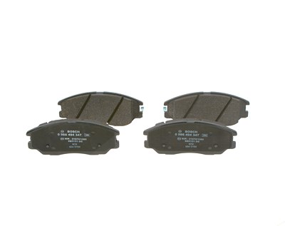 Bosch Bremsbelagsatz, Scheibenbremse [Hersteller-Nr. 0986494347] für Hyundai, Kia, Ssangyong von Bosch
