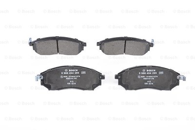 Bosch Bremsbelagsatz, Scheibenbremse [Hersteller-Nr. 0986494295] für Infiniti, Nissan, Renault von Bosch