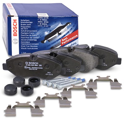 Bosch Bremsbelagsatz vorne [Hersteller-Nr. 0986494582] für Iveco von Bosch