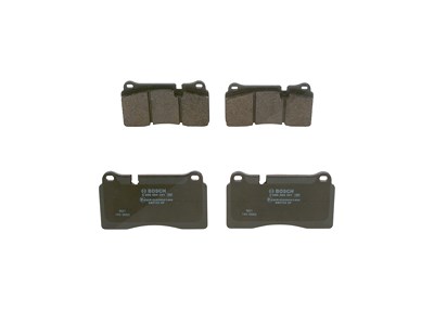 Bosch Bremsbelagsatz, Scheibenbremse [Hersteller-Nr. 0986494351] für Land Rover von Bosch