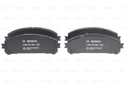 Bosch Bremsbelagsatz, Scheibenbremse [Hersteller-Nr. 0986494686] für Lexus, Toyota von Bosch