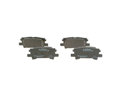 Bosch Bremsbelagsatz, Scheibenbremse [Hersteller-Nr. 0986494224] für Lexus von Bosch