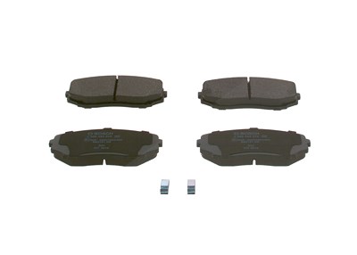 Bosch Bremsbelagsatz, Scheibenbremse [Hersteller-Nr. 0986494375] für Ford Usa, Mazda, Mitsubishi von Bosch