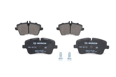 Bosch Bremsbelagsatz, Scheibenbremse [Hersteller-Nr. 0986424517] für Audi, Mercedes-Benz von Bosch