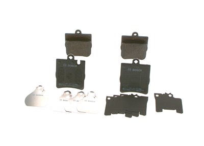 Bosch Bremsbelagsatz, Scheibenbremse [Hersteller-Nr. 0986494022] für Audi, Mercedes-Benz von Bosch