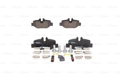 Bosch Bremsbelagsatz, Scheibenbremse [Hersteller-Nr. 0986494603] für Mercedes-Benz von Bosch
