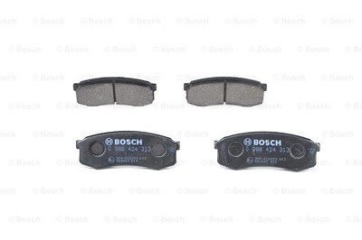 Bosch Bremsbelagsatz, Scheibenbremse [Hersteller-Nr. 0986424313] für Mitsubishi, Toyota von Bosch