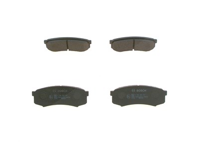 Bosch Bremsbelagsatz, Scheibenbremse [Hersteller-Nr. 0986424313] für Lexus, Mitsubishi, Toyota von Bosch