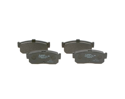 Bosch Bremsbelagsatz, Scheibenbremse [Hersteller-Nr. 0986461144] für Nissan von Bosch