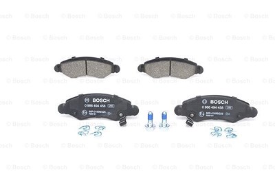 Bosch Bremsbelagsatz, Scheibenbremse [Hersteller-Nr. 0986494458] für Opel, Subaru, Suzuki von Bosch