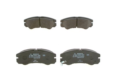 Bosch Bremsbelagsatz, Scheibenbremse [Hersteller-Nr. 0986424366] für Isuzu, Opel, Vauxhall von Bosch