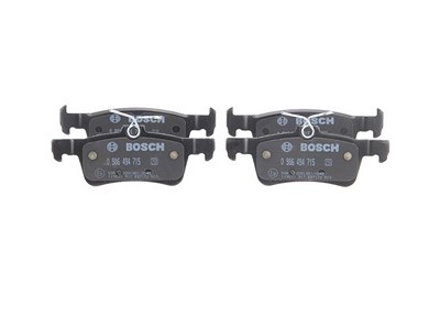 Bosch Bremsbelagsatz, Scheibenbremse [Hersteller-Nr. 0986494715] für Peugeot von Bosch