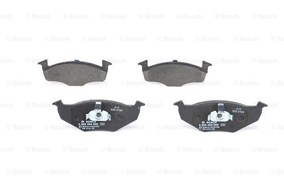 Bosch Bremsbelagsatz, Scheibenbremse [Hersteller-Nr. 0986494005] für Seat, Skoda, VW von Bosch