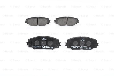 Bosch Bremsbelagsatz, Scheibenbremse [Hersteller-Nr. 0986494240] für Subaru, Toyota von Bosch