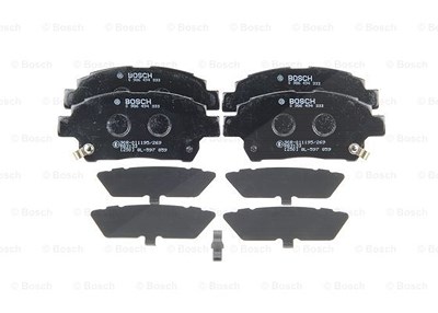 Bosch Bremsbelagsatz, Scheibenbremse [Hersteller-Nr. 0986494333] für Toyota von Bosch
