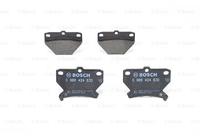 Bosch Bremsbelagsatz, Scheibenbremse [Hersteller-Nr. 0986424630] für Toyota von Bosch