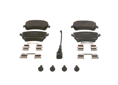 Bosch Bremsbelagsatz, Scheibenbremse [Hersteller-Nr. 0986494583] für VW von Bosch