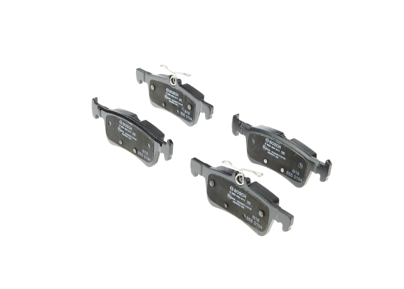 Bosch Bremsklötze Bremsbeläge Bremsbelagsatz 0 986 494 811 Bosch Bremsklötze Bremsbeläge Bremsbelagsatz 0 986 494 811 von Bosch Automotive