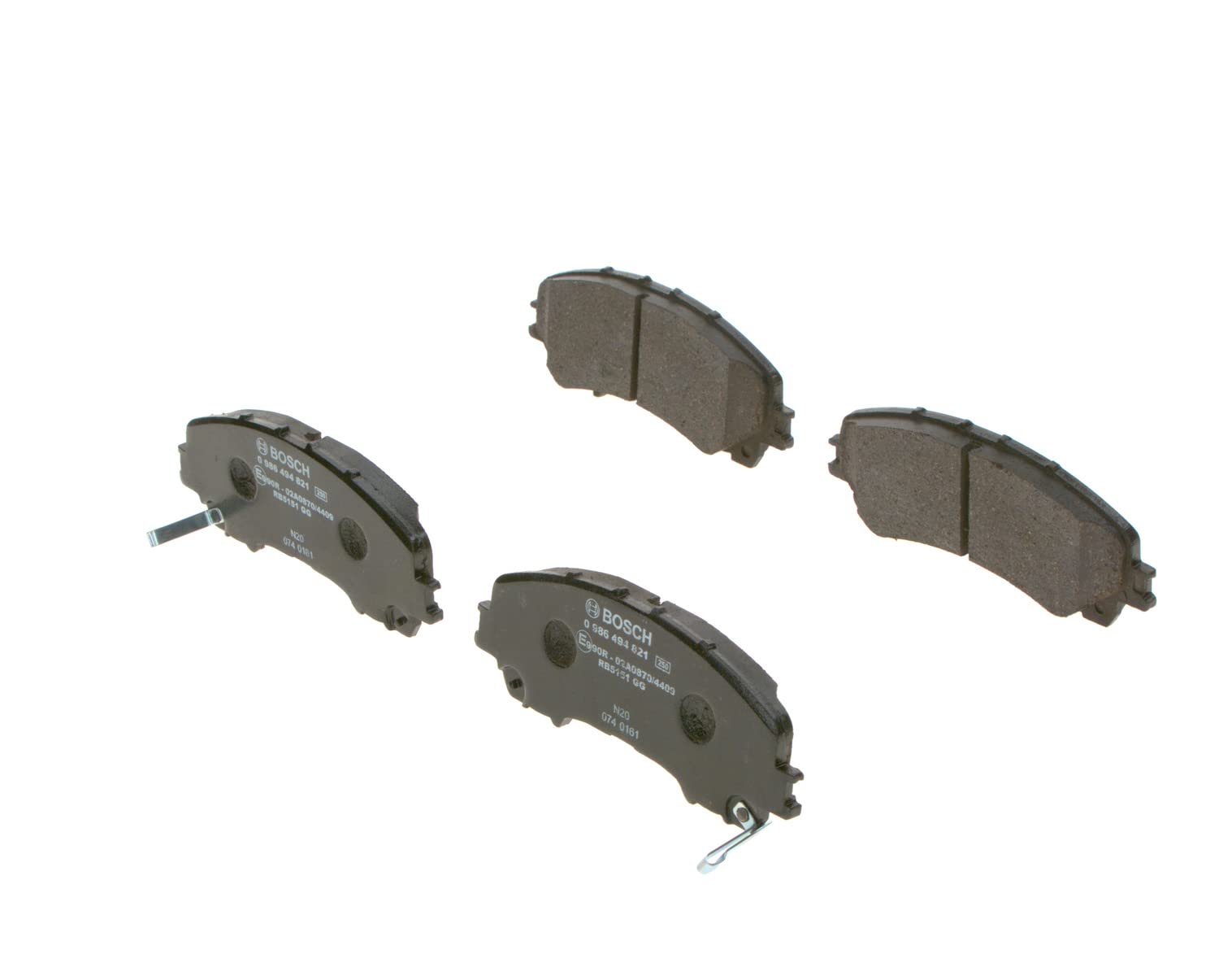 Bosch Bremsklötze Bremsbeläge Bremsbelagsatz 0 986 494 821 Bosch Bremsklötze Bremsbeläge Bremsbelagsatz 0 986 494 821 von Bosch Automotive