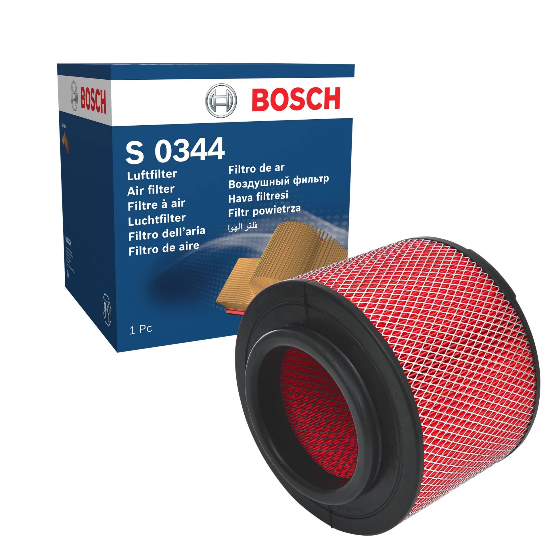 Bosch S0344 - Luftfilter Auto von Bosch Automotive