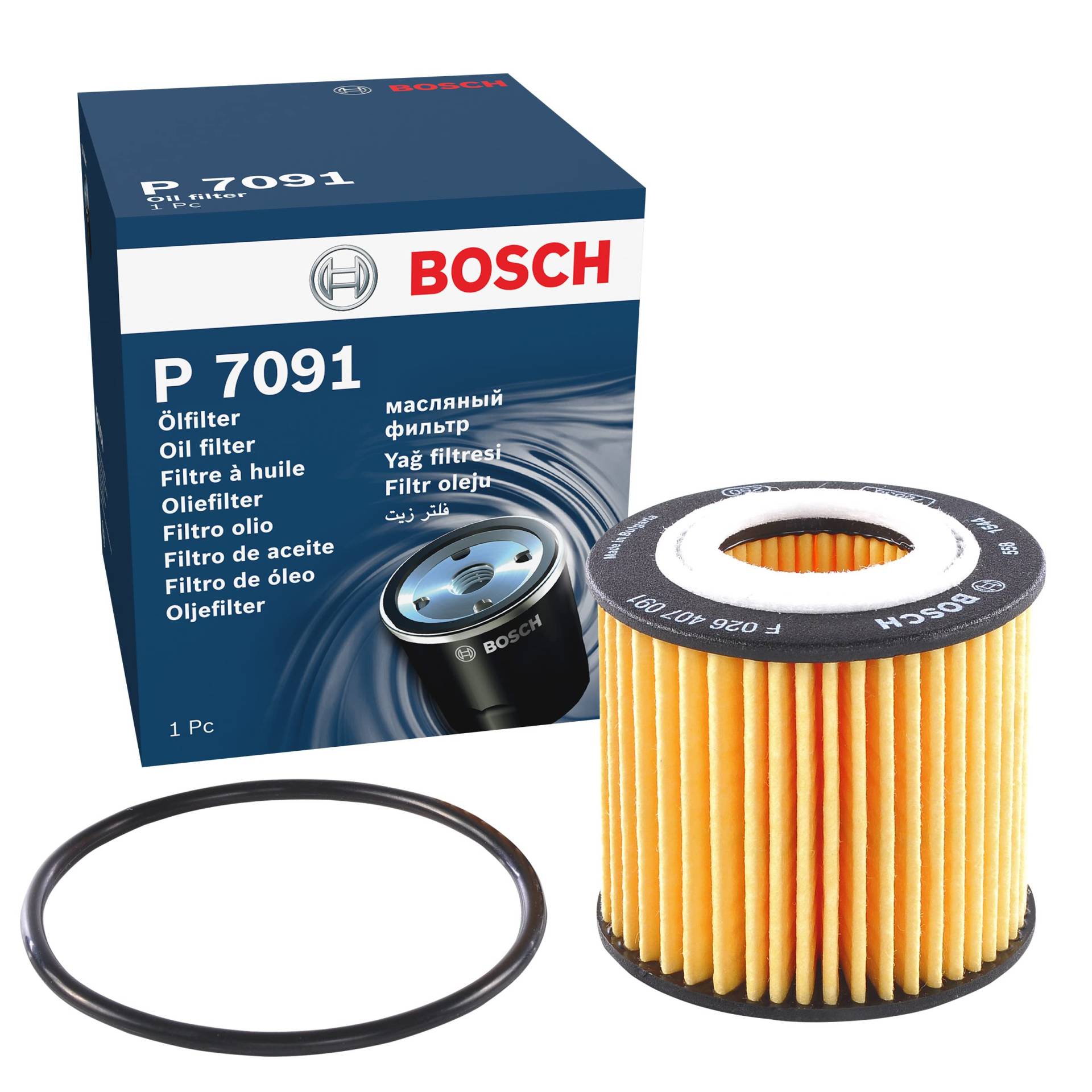 Bosch P7091 - Ölfilter Auto von Bosch Automotive