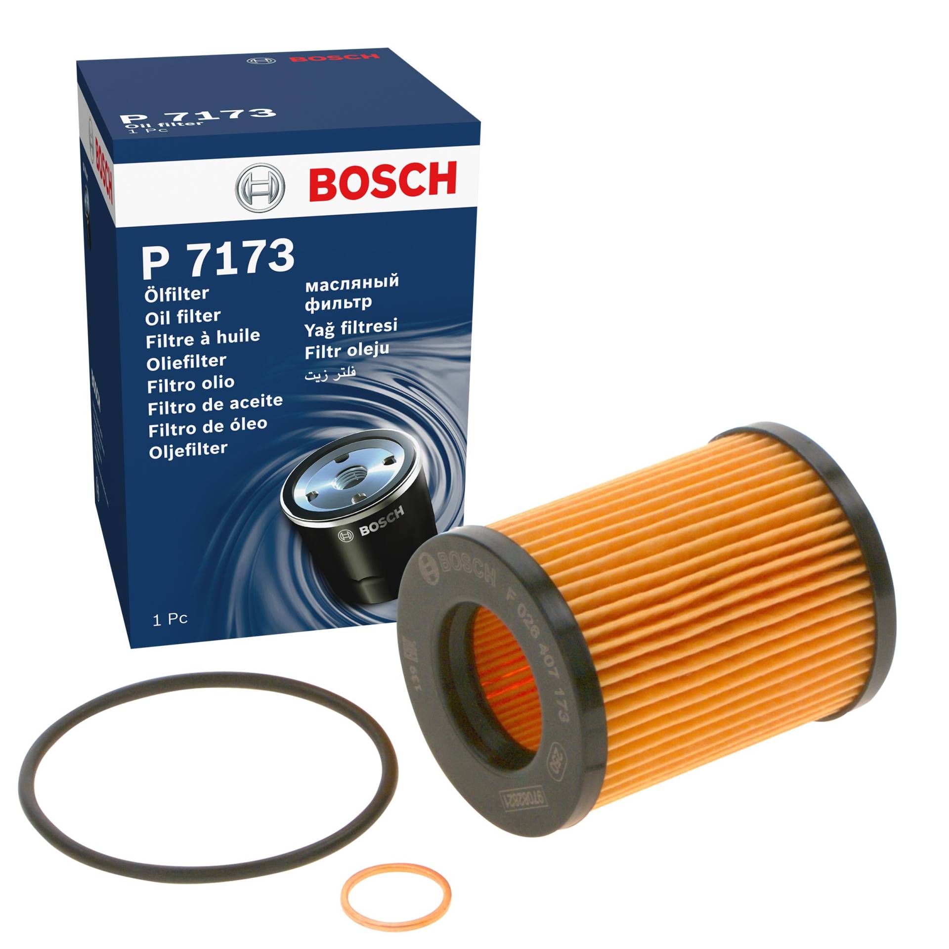 Bosch P7173 - Ölfilter Auto von Bosch Automotive