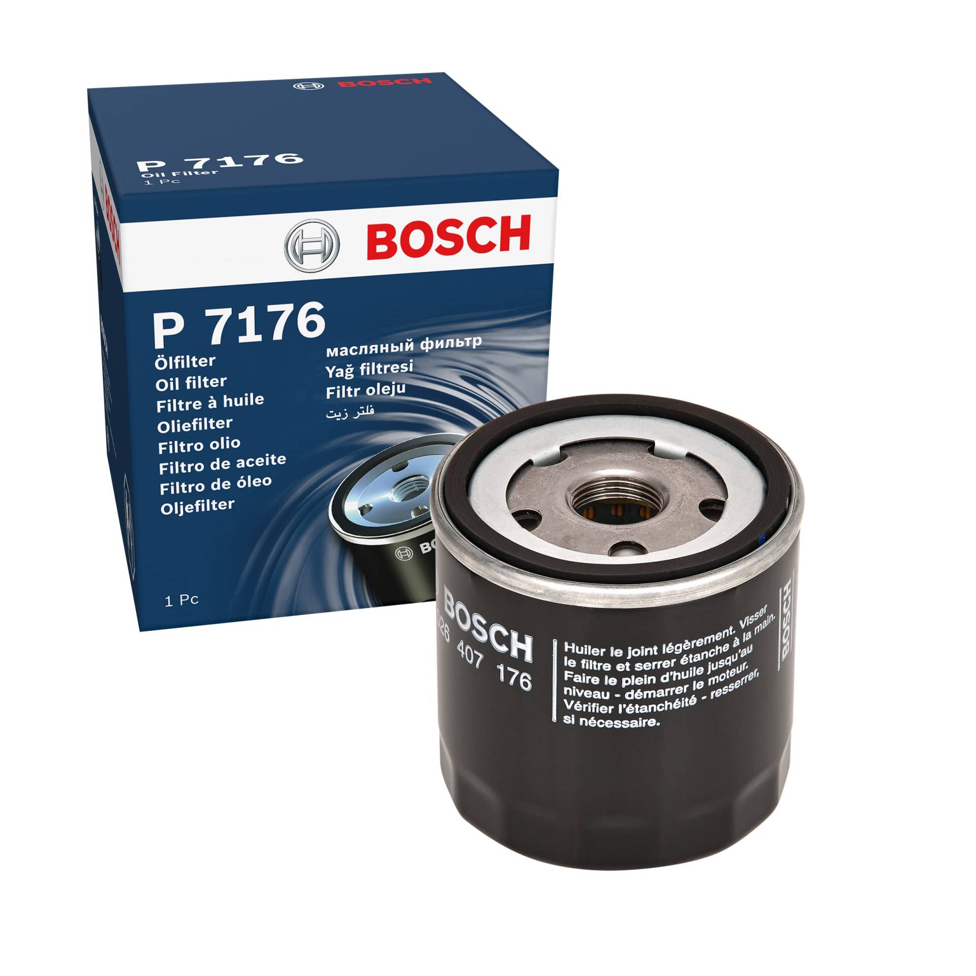 Bosch P7176 - Ölfilter Auto von Bosch Automotive