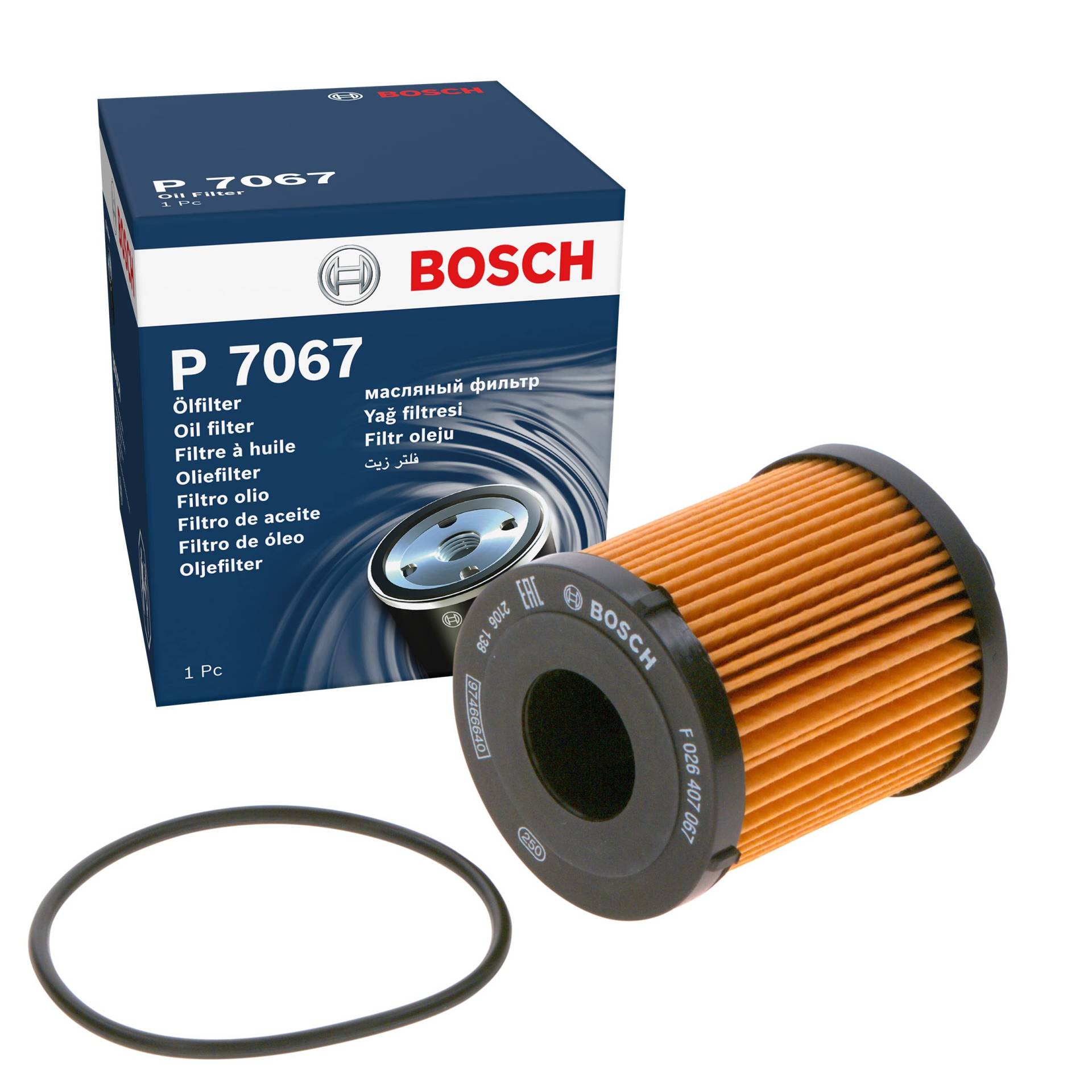 Bosch P7067 - Ölfilter Auto von Bosch Automotive