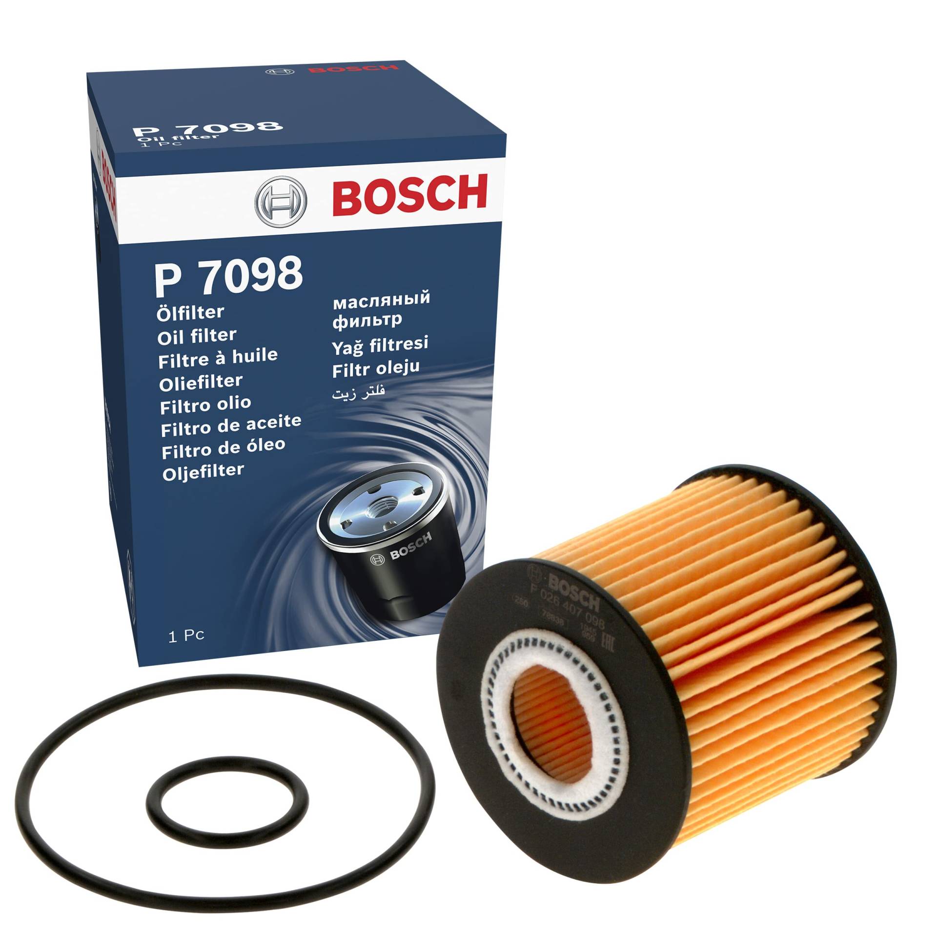 Bosch P7098 - Ölfilter Auto von Bosch Automotive
