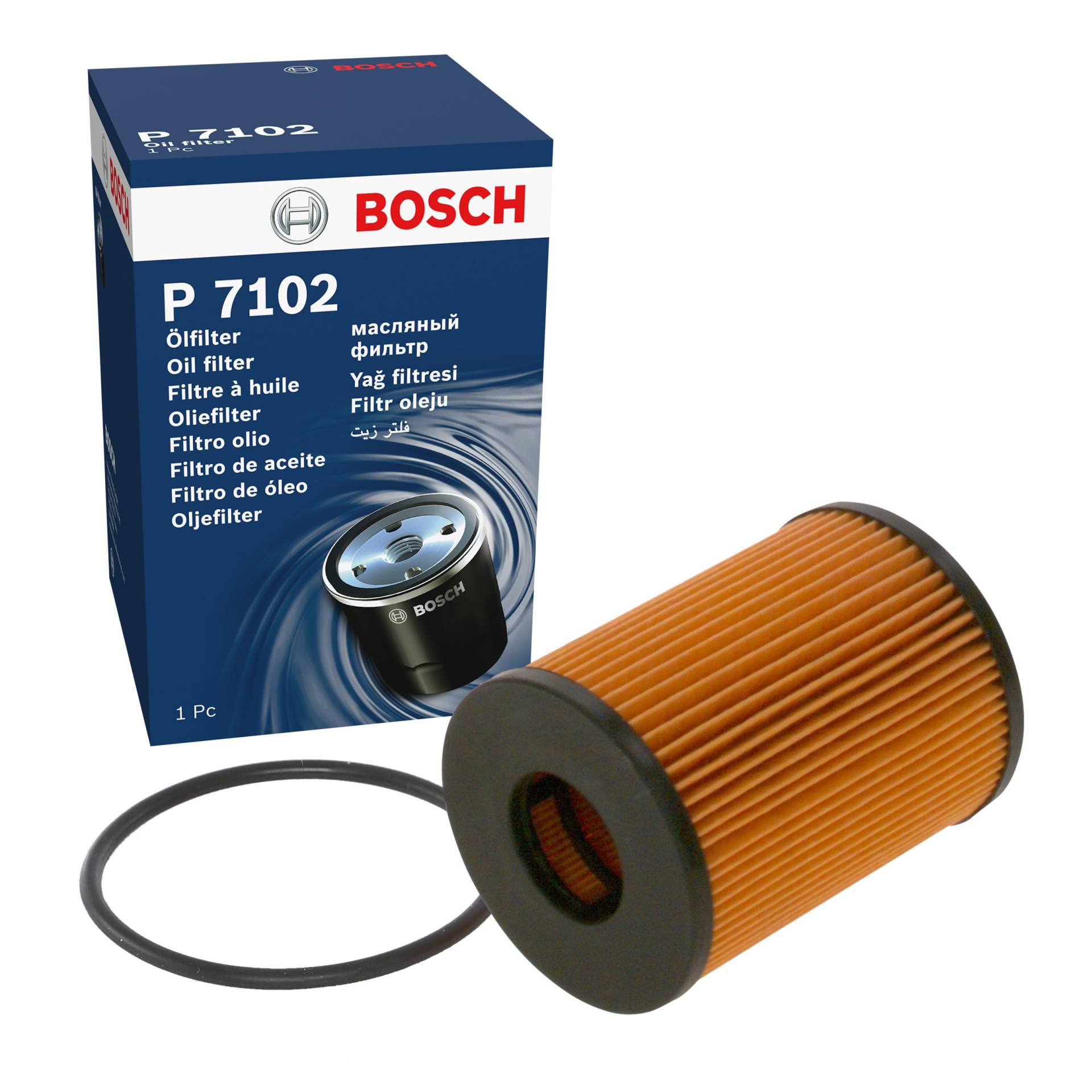 Bosch P7102 - Ölfilter Auto von Bosch Automotive
