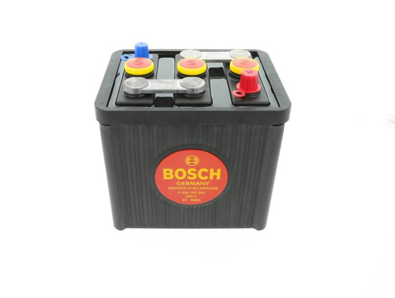 Bosch F026T02304 Starterbatterie Classic, 6V 84Ah 390A B06 von Bosch