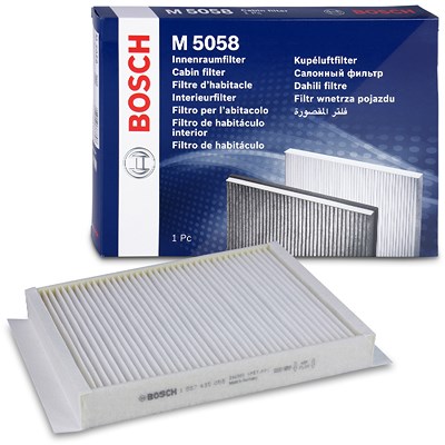 Bosch Filter, Innenraumluft [Hersteller-Nr. 1987435058] für BMW, Mercedes-Benz von Bosch